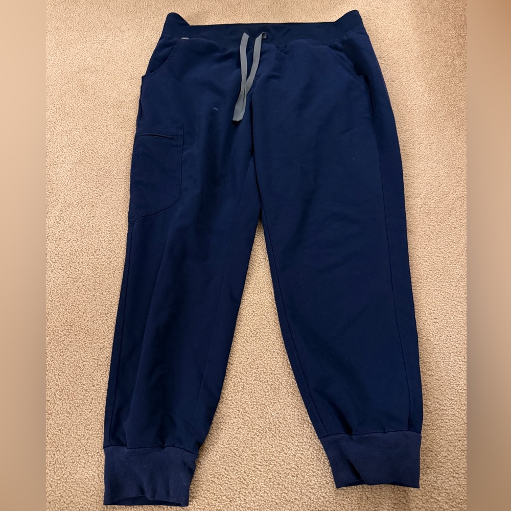Figs Navy blue joggers